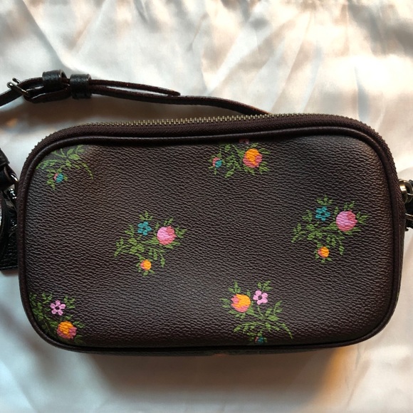 Rare Rose Oxblood Floral Coach Bag NWOT - Picture 3 of 8